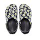 thumbnail image 5 of Zuecos Clásicos Estampados Florales Crocs Negro Margarita Talla 6 Mujer/4 Hombre, 5 of 8