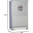 thumbnail image 3 of Pet Lodge Chow Hound 50 lb Dog Feeder - Galvanized Steel Automatic Chew-Proof, 3 of 5