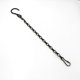 thumbnail image 2 of 4 Pack 3 Strand Hanging Basket Chain Metal Replacement Chain Hook with Hook and Clip 50cmblack, 2 of 3
