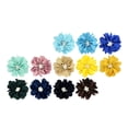 thumbnail image 1 of Collar de perro con flores de 12 piezas, adecuado para cachorros de tamaño pequeño y mediano. Diadema con lazo para collar de cachorro., 1 of 5