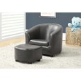 thumbnail image 1 of Monarch Specialties Juvenile Chair Set - 2 Piece, Charcoal Grey, 1 of 3