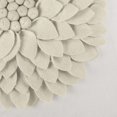 thumbnail image 2 of Rizzy Home Throw Pillow T06813 Ivory Leaves Petals 18" x 18" Square, Cover Only, 2 of 2