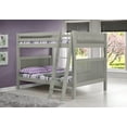 thumbnail image 3 of Camaflexi Full over Full Bunk Bed - Mission Headboard - Angle Ladder - Grey Finish, 3 of 3