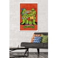 thumbnail image 2 of Nickelodeon Teenage Mutant Ninja Turtles - Pizza Wall Poster, 22.375" x 34", Framed, 2 of 6