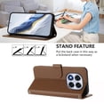thumbnail image 4 of Funda Cartera GANGXUN para Xiaomi Redmi Note 14 Pro 5G – Cierre Magnético, Protección RFID, Correa Desmontable, Compatible con Carga Inalámbrica, 4 of 6