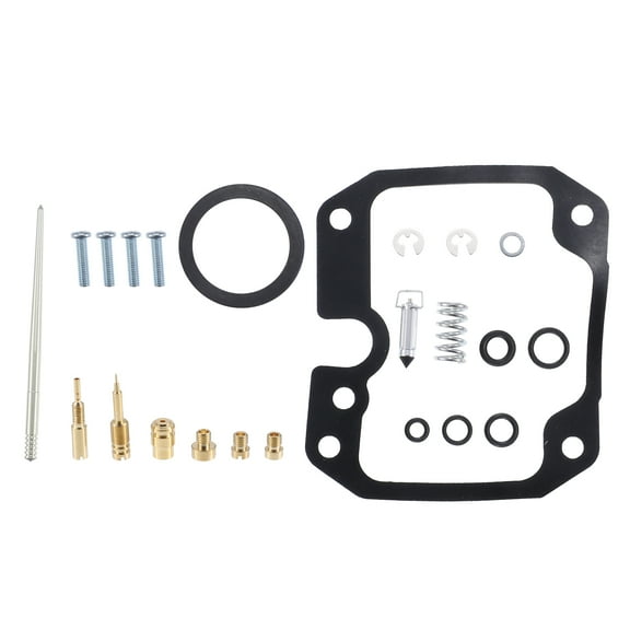 Unique Bargains Float Valve Jets Rebuild Kit Motorcycle Carburetor Repair Kit Fit for Yamaha TTR125 Metal Rubber