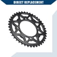 thumbnail image 4 of Unique Bargains 428 Pitch 41 Tooth 76mm Motorcycle Chain Sprocket Rear Sprocket for 50cc 70cc 90cc 110cc Dirt Pit Bike, 4 of 7