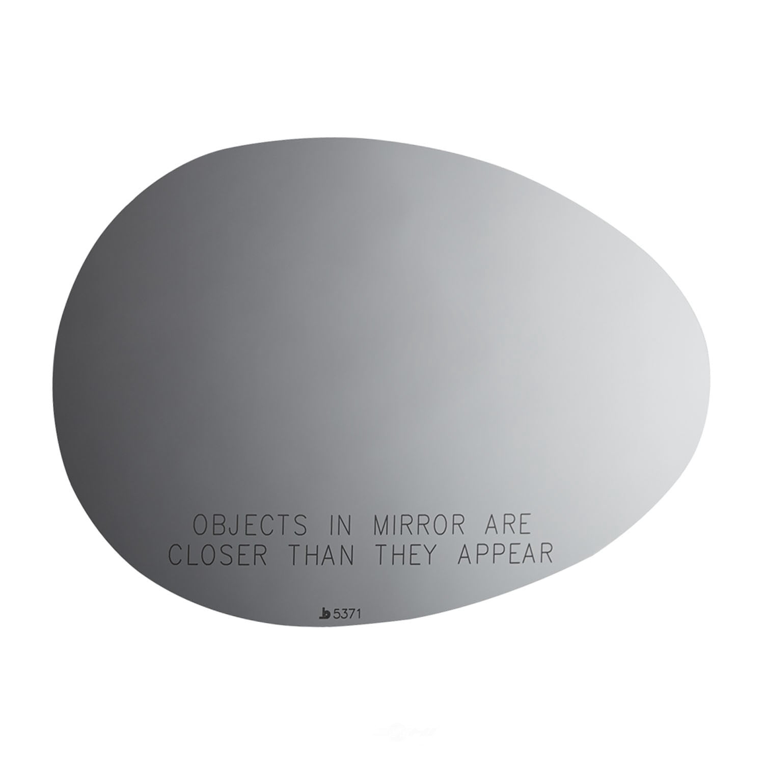 Burco Side View Mirror Replacement Glass - Clear Glass - 5371