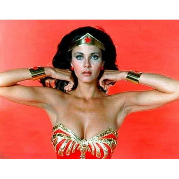 Lyndas Carter - Wonder Woman Arms Up Photo Print (8 x 10)