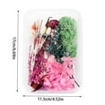 thumbnail image 3 of TIELUTT 1 Vraie Fleur Séchée Garnitures en Résine Fleurs en Pot Fleurs d'Automne Fleur Suspendue pour Extérieur Choux Roses Fleurs Fleurs pour Extérieur, 3 of 6