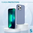 thumbnail image 2 of Funda de Protección para iPhone 13 Pro Max - Sovico - Silicón con Forro de Microfibra, 2 of 6
