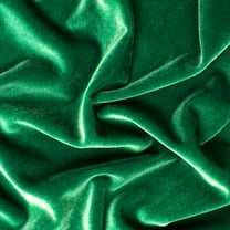 Stretch Velvet Fabric 60'' Wide by the Yard for Sewing Apparel Costumes Craft (Kelly Green)