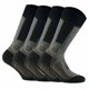 thumbnail image 1 of Rohner Basic Unisex Calcetines de trekking, paquete de 2 - Calcetines básicos para exteriores, calcetines deportivos Caqui 39-42, 1 of 4