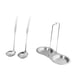 thumbnail image 2 of Soporte para cucharones de sopa y colador de cucharas, soporte para cucharas de pie para decoración de cocina Argén, 2 of 9