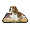 thumbnail image 2 of PKQWTM Mown Wheat Field on the Hills in Sicily at Sunset Nature Scenery Pet Dog Cat Bed Pee Pads Mat Cushion Potty Dogsblankets Crate Bed Kennel 28x36 inch, 2 of 3
