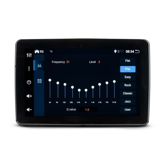 DS18 9" Single Din Bluetooth Touchscreen AUX/GPS/USB/SD Head Unit DDX9AD