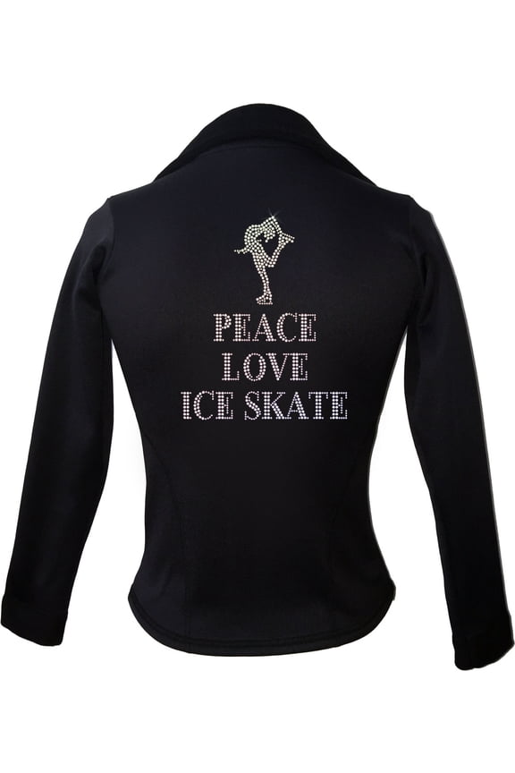 Kami-So Polartec Ice Skating Jacket - Peace Love Ice Skate