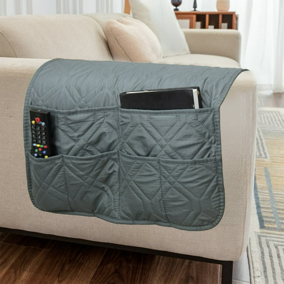 Organizador colgante con bolsillos, organizador para sofá cama, bolsa de almacenamiento colgante, portátil, plegable, de metal, para dormitorio,Wsvlmg