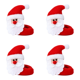 thumbnail image 1 of Navideña para Mesa Navidad Funda Barba Larga Papá Noel Copa Vino (Papá Noel), 1 of 3