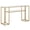 Brass, variant on Evelyn&Zoe Marilyn 55" Wide Rectangular Console Table, Blackened Bronze