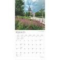 Land of Lincoln Illinois Places 2025 12x24" Wall Calendar