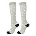 thumbnail image 2 of Bas Gris Bas de Compression pour Femmes Bas de Compression pour Chaussettes pour Femmes Hommes Circulation, 2 of 5