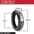 thumbnail image 2 of Kenda KM1 Sport Touring Radial Rear Tires - 140/70R17 66H TL 147X2067, 2 of 9