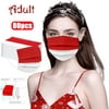 ICQOVD Disposable Face Masks 3Ply Breathable Cute Fashionable Mask 30PCS