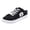 Black, variant on Denim Mule Sneakers, Women's Denim Mule Sneakers Casual Slip On Canvas Backless Loafers, Comfort Low Top Fray Edge Walking Shoes, Lightweight Summer Outdoor Beach Sliders Non Slip Flats, White 5