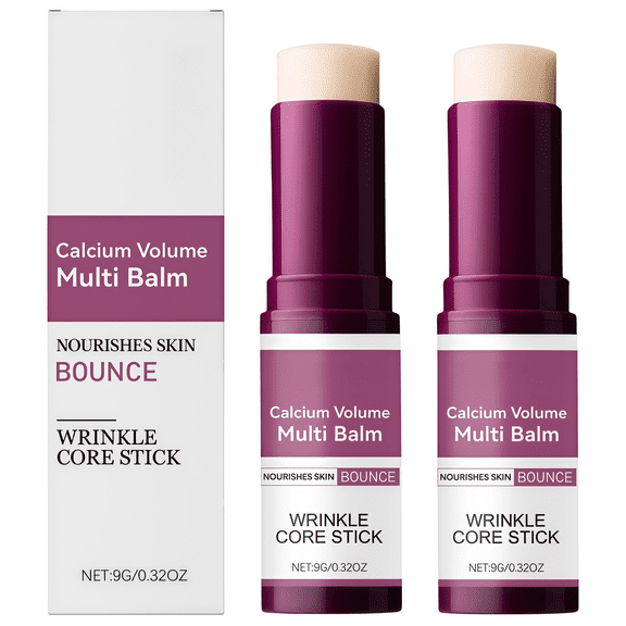 Calm Balm, Calcium Balm Stick , Calciumbalm, Anti Wrinkle Calciumbalm, Hydrating & Firming Skin, Suitable for Eyes, Neck, Face