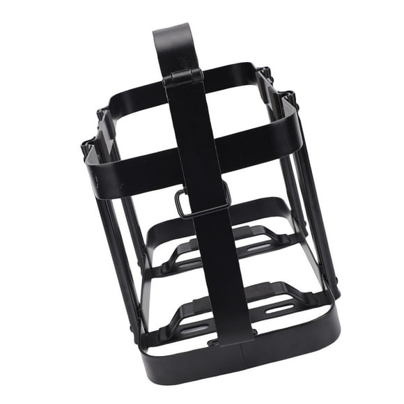 Detachable Jerry Gas Can Holder Rack, Anti Theft Versatile Jerry Can Carrier Mount Effortless Installation for 5 Gallon 20 Liter 2.5 Gallon 10 Liter Gas Can