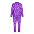 thumbnail image 4 of Matching Family Halloween Sleepwear Set Graphic Moon and Potion Print Long Sleeve Top and Pants Holiday Loungewear, 4 of 6
