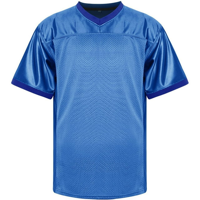 T-shirt Homme Sport Hop Fête Football Baseball Bleu Sortie Automne Tops Taille m