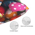 thumbnail image 3 of Kdxio Cotton Pillow Cases 14"X20" Pillowcases,Soft And Breathable Bedroom Pillow Cases-Easter Egg, 3 of 8
