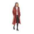 thumbnail image 1 of Figuras de personas modelo 1:64 para escenas en miniatura, accesorio de decoración para casas de muñecas Rojo femenino, 1 of 9