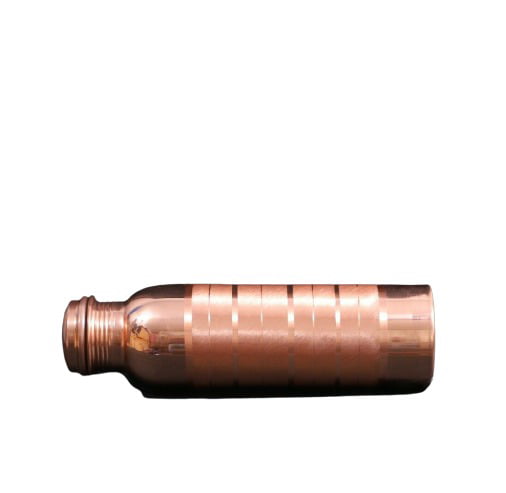 100% Copper Hammered 1Pc Water Bottle Ayurveda Health Benifit USA seller 950 ML 