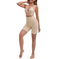 thumbnail image 2 of INSPIRE CHIC Women's Double Front Closure Push-Up Shapewear Wide Straps with Breast Support Band Posture Corrector Tank XL Beige, 2 of 4