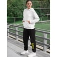 thumbnail image 3 of Softball Mom Joggers for Women Running Softball Sweats Fleece Joggers Large Black, 3 of 6