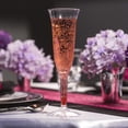 thumbnail image 5 of Smarty 5 oz. Clear Round Disposable Plastic Champagne Flutes 96ct, 5 of 7