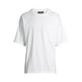 thumbnail image 3 of No Boundaries Men's and Big Men's Pocket T-Shirt with Short Sleeves, Sizes up to 5XL, 3 of 4