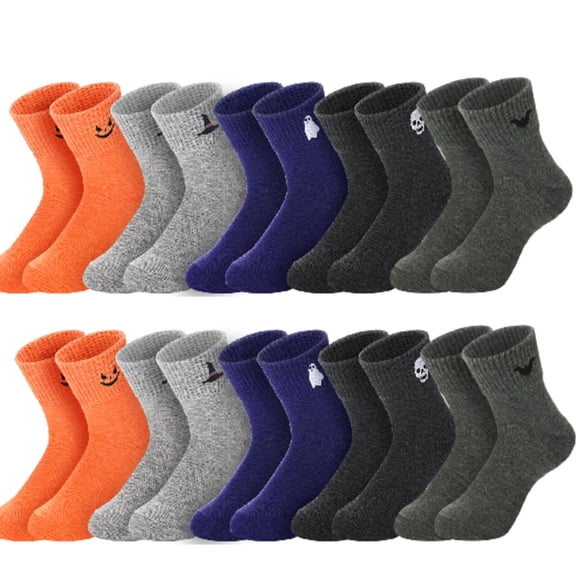 10 Pairs Socks Womens Crew Elastic Ankle Length Cotton Socks Aesthetic Cute Lightweight Low Cut Gifts for Women