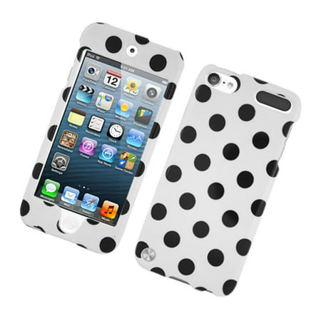 Insten Polka Dots Hard Plastic Case for iPod Touch 5th