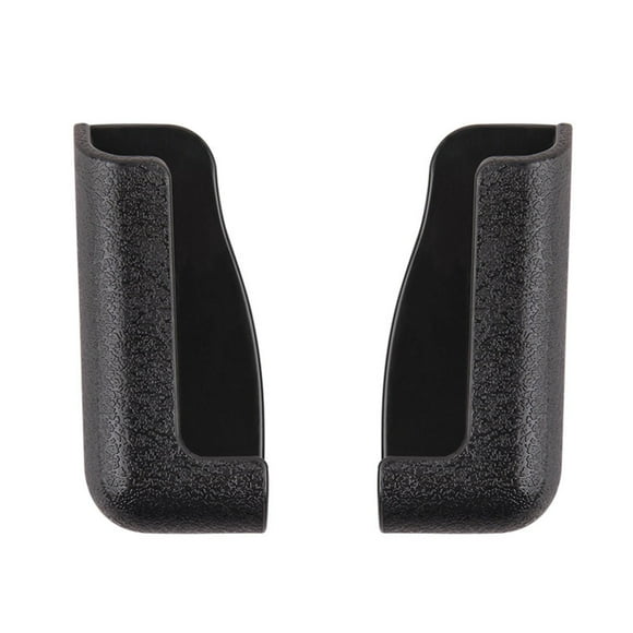 Juego universal de 2 uds. Soporte para teléfono adhesivo negro para automóvil Uso en el hogar Material suave y duradero Montaje ajustable