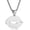 Silver, variant on Lips Shape Pendant Necklace for Men & Women - Gold Plated Stainless Steel Fashion Jewelry, Trendy Statement Lip Charm Necklace for Daily Wear & Gifts