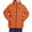 Orange Jacket for Men, variant on Mrmaere Men's Hooded Zip-Up Jacket Multi-Color Option Casual Warm Outerwear for Daily & Outdoor Wear Black L