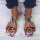 thumbnail image 4 of Sandalias de mujer Moda de verano Zapatos de playa de leopardo Sandalias de mariposa de tacón plano Wmkox8yii  hj789, 4 of 7