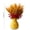 Yellow, variant on Artificial Berry and Wheat Sprig Bundle, 12 Inch Christmas Tree Decoration for Living Room, Desk, and Mantel, Realistic Farmhouse Holiday Decor for Scene Setting