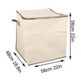 thumbnail image 3 of Dainzusyful Organization And Storage,Closet Organizers And Storage,Heavy Duty Storage With Reinforced Handles Extra Large Storage Bags For Clothes Comforter Storage Tote Bag Bla,Home Decor, 3 of 9