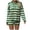 Green, variant on MuXiKeJi Clothes Womens 2 Piece Short Sets Crochet Knit Striped Summer Short Sleeve Shirts Beach Cover Up Travel Vacation Outfits