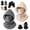 2pcs/C, variant on Fleece Double‑Layer Integrated Hat, 3-in-1 Face & Neck Gaiter